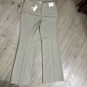 NWT New York & Co Dress Pants Stretch Flare Leg Midtown Rise Womens Sz 6